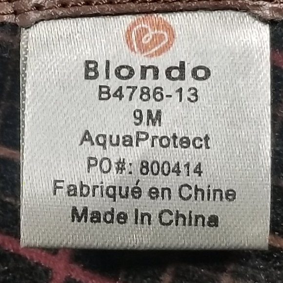 Brown Leather Waterproof Blondo Zena Boot - Picture 10 of 10